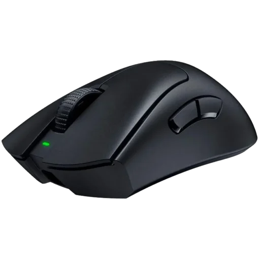 Геймърска мишка Razer DeathAdder V3 Pro Black, Wireless Gaming Mouse, True 30000 dpi, Focus Pro 30K Optical Sensor, Gen-3 Optical Mouse Switches, 5 programmable buttons, Razer Speedflex Cable USB Type C, 90-million Clicks - Image 2