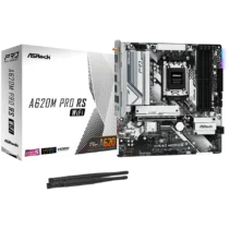 Дънна платка ASROCK Main Board Desktop AM5 A620 4 x DDR5 1 x HDMI 1 x DisplayPort 3xM.2 4 x SATA3 Micro