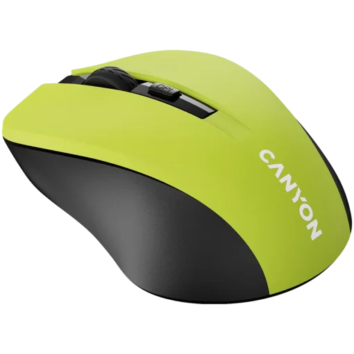 Безжична мишка CANYON mouse MW-1 Wireless Yellow - Image 2