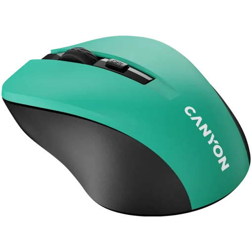 Безжична мишка CANYON mouse MW-1 Wireless Green - Image 2