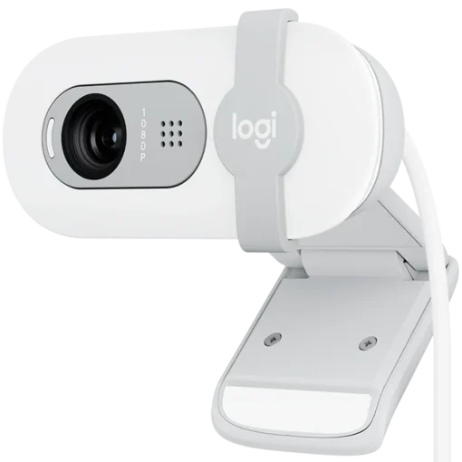 Уеб камера LOGITECH Brio 100 Full HD Webcam - OFF-WHITE - USB - Image 2