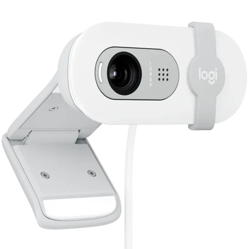 Уеб камера LOGITECH Brio 100 Full HD Webcam - OFF-WHITE - USB - Image 3