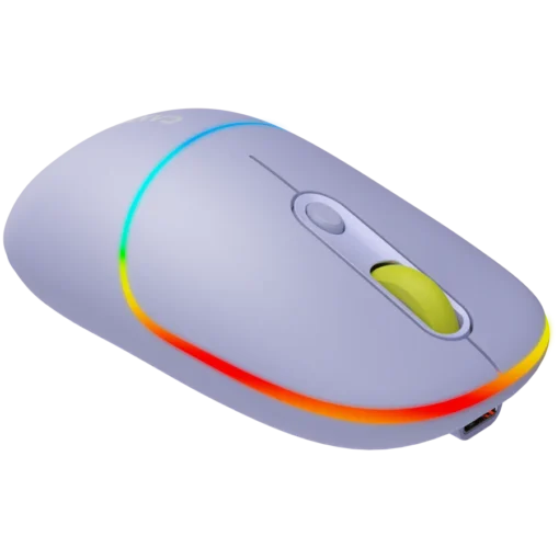 Безжична мишка CANYON mouse MW-22 2in1 BT/ Wireless Lavender - Image 5