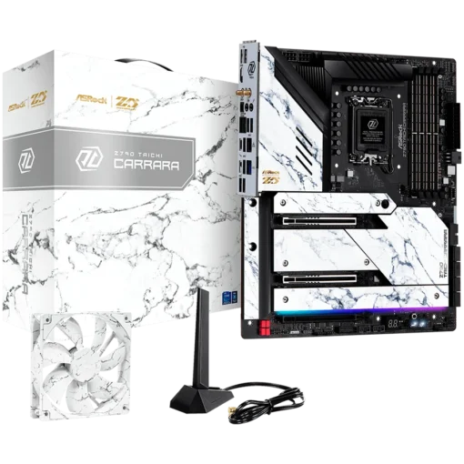 Дънна платка ASROCK MB Desktop Z790 Taichi Carrara S1700 4x DDR5 2x PCIe 5.0 x16 1x PCIe 4.0 x16 4x Hyper M.2 1x Blazing