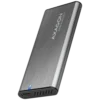 Чекмедже за диск AXAGON EEM2-SG2 USB-C 3.2 Gen 2 - M.2 NVMe / SATA SSD 30-80mm ALU