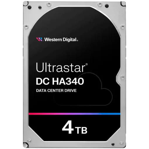 Хард диск HDD Server WD Ultrastar DC HA340 4TB 512e SE 3.5’’ 256MB 7200 RPM SATA SKU: