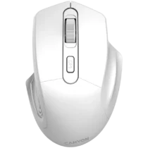 Безжична мишка CANYON mouse MW-15 Wireless Pearl White