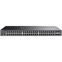 Kомутатор TP-Link SG3452 Omada 48-Port Gigabit L2+ Managed Switch with 4 SFP Slots 48× Gigabit RJ45 ports and 4× Gigabit