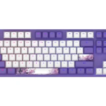 Геймърскa механична клавиатура Dark Project 87 Violet Horizons RGB TKL - G3MS Sapphire Switches