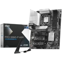 Дънна платка MSI PRO B860-P WIFI ATX LGA 1851 4x DDR5 Dual Channel DDR5 up to 8600(OC)MHz 4x PCIe x16 slot 3x M.2 slot 4