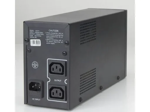 Gembird UPS 650VA POWER CUBE Line-Interactive - Image 3