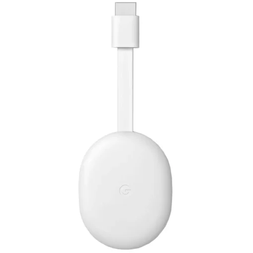 Мултимедиен плеър Google Chromecast with Google TV, HDMI,4K, Бял - Image 2