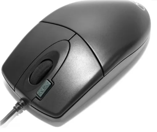 A4 Tech OP-620D 2X Click Optical Mouse USB Black - Image 2