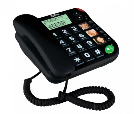 Maxcom KXT 480 BB BLACK CORDED TELEPHONE - Image 7