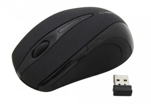 Esperanza Wireless Optical Mouse EM101K USB 24 GHz NANO receiver