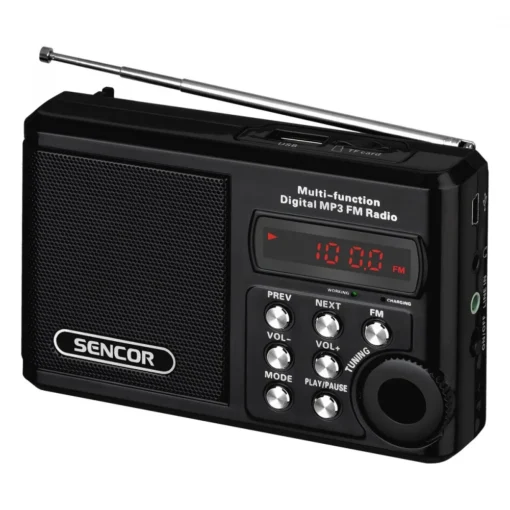 Sencor Portable radio SRD 215 B MP3 USB SD