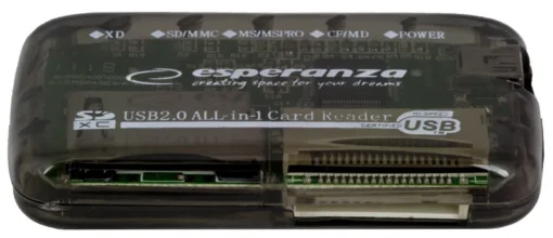 Esperanza CARD READER ALL IN ONE EA117 USB 2.0 - Image 2