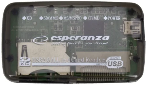 Esperanza CARD READER ALL IN ONE EA117 USB 2.0 - Image 4