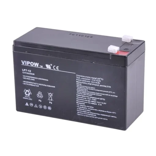 VIPOW LEAD ACID BATTERY 12V 7.0Ah 2.15KG