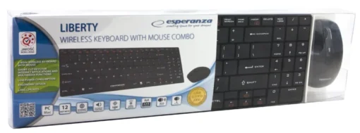 Esperanza KEYBOARD + MOUSE WIRELESS 2,4GHz EK122K - Image 5