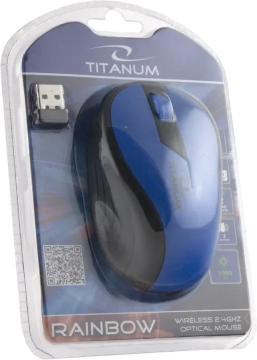 Esperanza WIRELESS OPTICAL MOUSE 1000DPI TM114B BLUE - Image 4