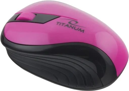 Esperanza WIRELESS OPTICAL MOUSE 1000DPI TM114P PINK - Image 3