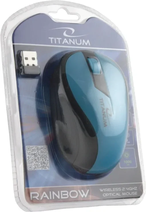 Esperanza WIRELESS OPTICAL MOUSE 1000DPI TM114T REINBOW - Image 4