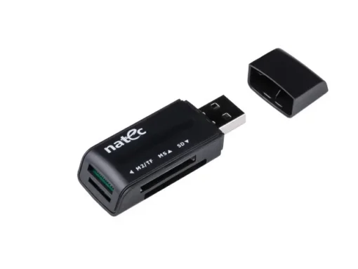 Natec Mini Card Reader ANT 3 Black - Image 3