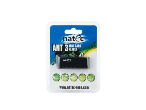 Natec Mini Card Reader ANT 3 Black - Image 4