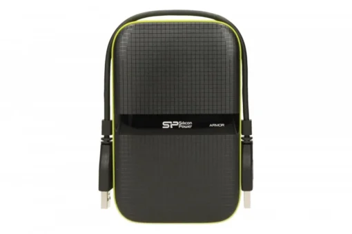 Silicon Power ARMOR A60 1TB USB 3.0 BLACK-GREEN/ARMORударо/прахо и