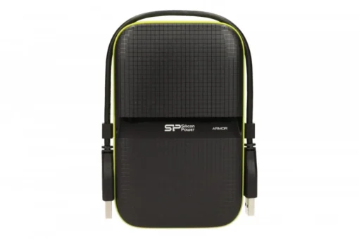 Silicon Power ARMOR A60 2TB USB 3.0 BLACK-GREEN/ARMORударо/прахо и