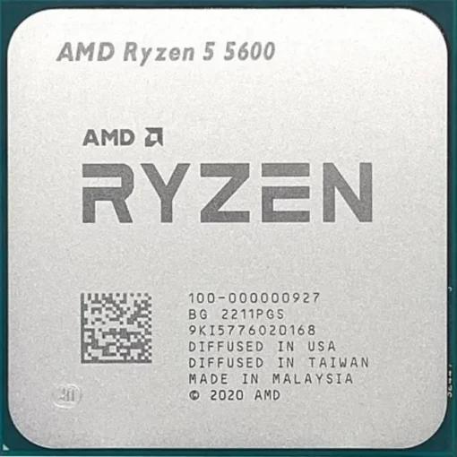 Процесор AMD Ryzen 5 5600 AM4 Socket 6 Cores 3.5GHz 35MB Cache 65W Tray