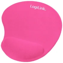 LogiLink Gel mouse pad pink