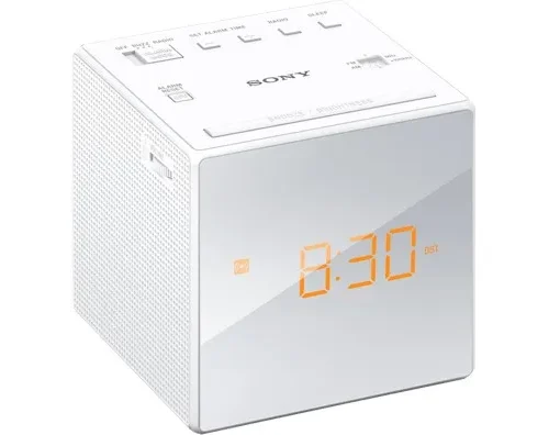 Sony Radiobudzik ICF-C1 white