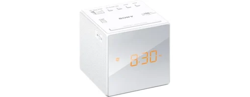 Sony Radiobudzik ICF-C1 white