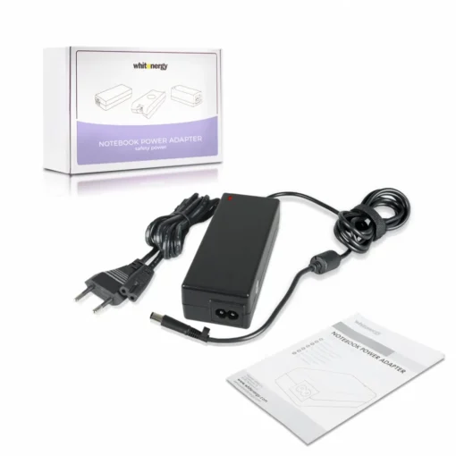 Whitenergy AC Adapter 19.5V | 3.34A 65W connector 7.4x5.0mm + pin Dell 04084 - Image 2