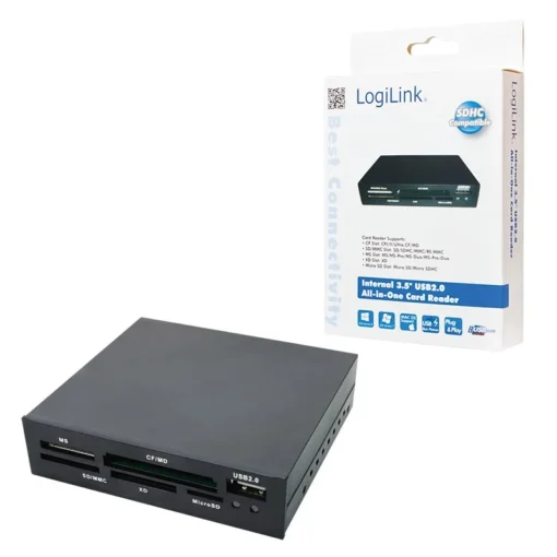 LogiLink Internal 3.55 USB2.0 all in one card reader - Image 3