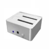 Unitek HDD docking station; USB 3.0; CLONE; Y-3026 ALU