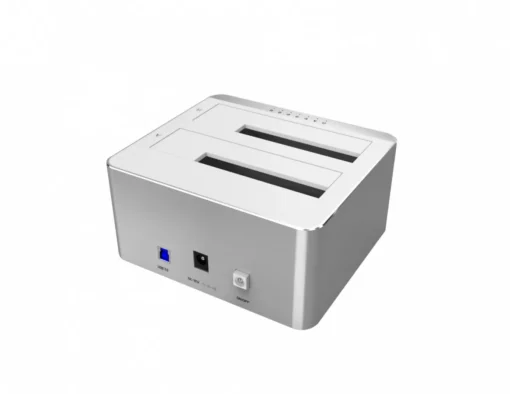 Unitek HDD docking station; USB 3.0; CLONE; Y-3026 ALU