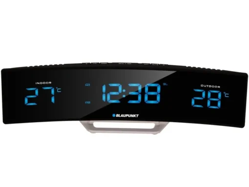 Blaupunkt Clock radio CR12BK FM Alarm Temperature