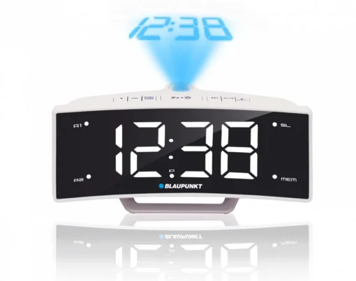 Blaupunkt CRP7WH clock - radio projector USB