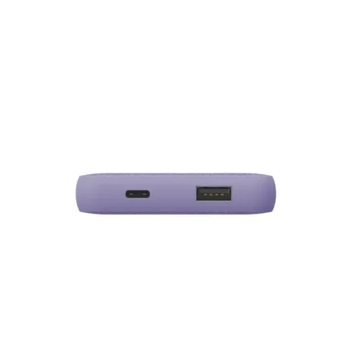 Външна батерия HAMA Fabric 10, 10000 mAh, LiPolym, USB-C, USB-A, Лилав - Image 2