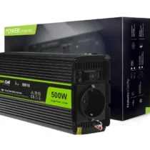 Инвертор GREEN CELL 12/220V DC/AC 500W/1000W Чиста синусоида