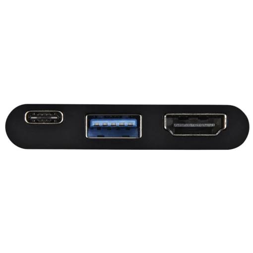 Адаптер HAMA 135729, 4 в 1, USB-C - 2 x USB 3.1, HDMI, USB-C (данни), Черен - Image 3