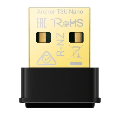 Безжичен нано USB адаптер TP-Link Archer T3U Nano AC1300 MU-MIMO