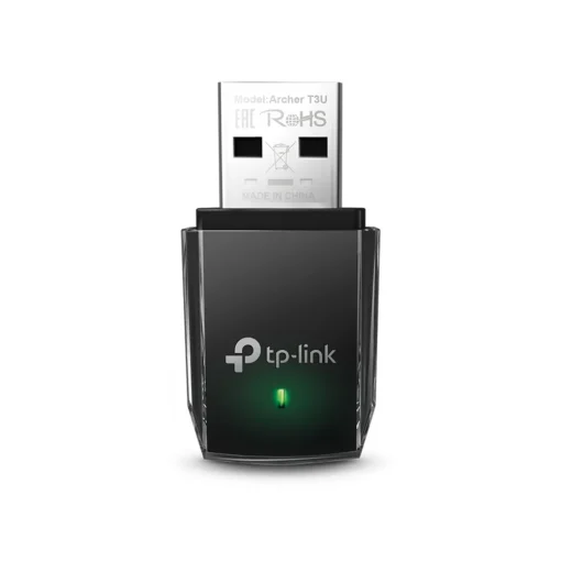 Безжичен мини USB адаптер TP-Link Archer T3U AC1300 MU-MIMO