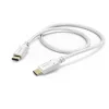 Кабел HAMA USB-C мъжко - USB-C мъжко 1.5 м 480 MBit/s Бял