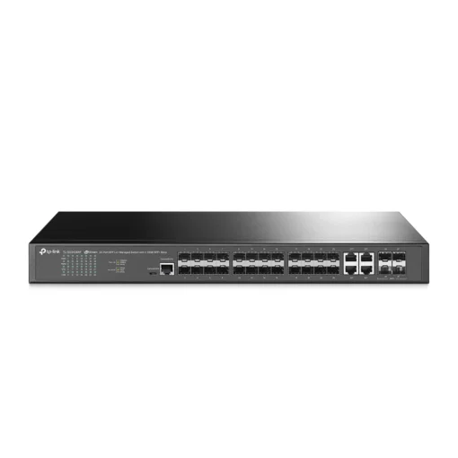 Комутатор TP-Link JetStream TL-SG3428XF 24-портов SFP L2+ управляем с 4 SFP+ слота - Image 2