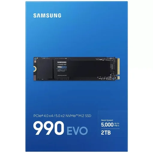 Твърд диск SAMSUNG 990 EVO SSD 2TB M.2 NVMe PCIe MZ-V9E2T0BW - Image 5