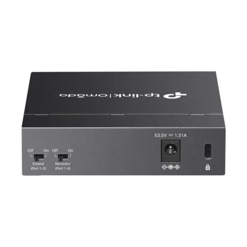 5-портов гигабитов неуправляем настолен комутатор TP-Link DS105GP с 4-порта PoE+ - Image 2